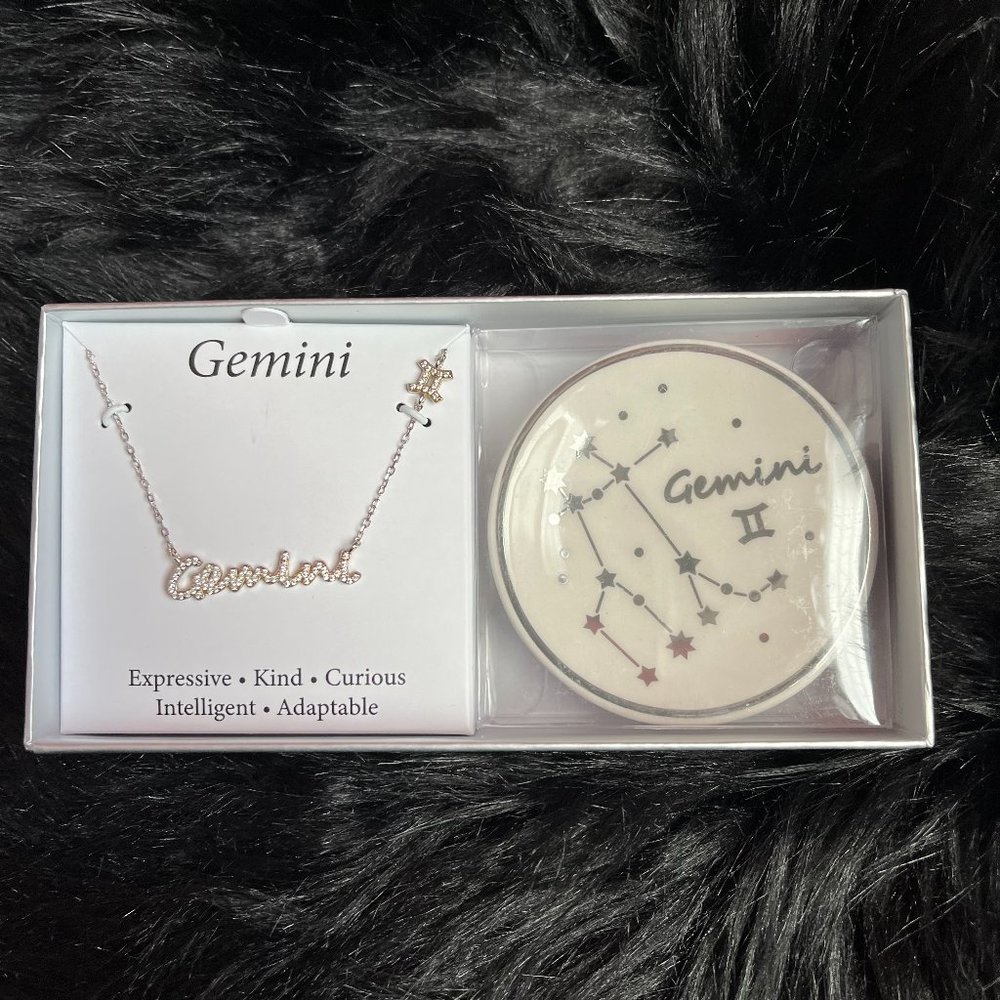 Gemini Necklace & Plate